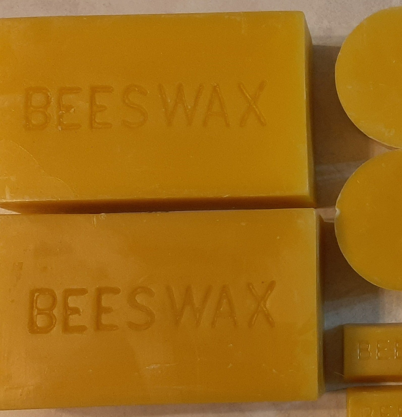 Sukh 12PCS Yellow Beeswax Bar - 300g Beeswax Block - Wax Bar Wax Block  Yellow Beeswax Bulk Bar of Wax Yellow Beeswax for Candles Triple Filtered